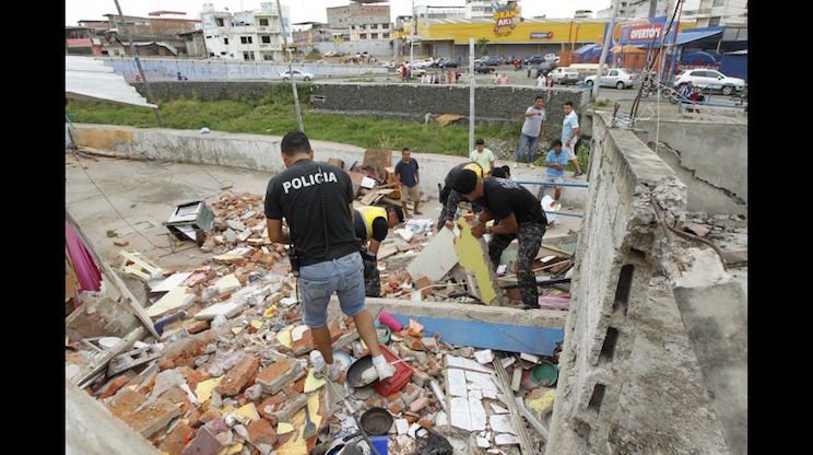 Terremoto Ecuador